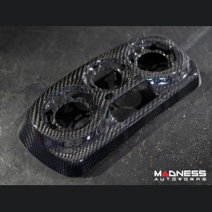 Alfa Romeo 4C Climate Control Cover - Carbon Fiber